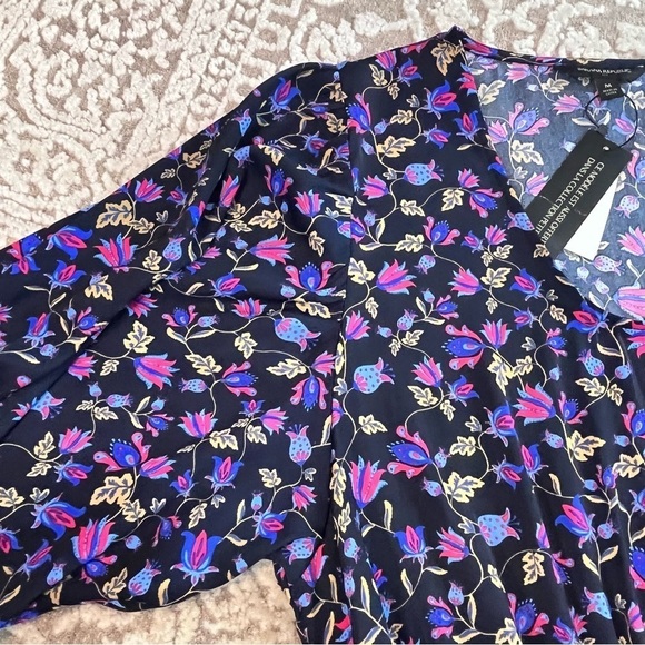 NWT Banana Republic Balloon Sleeve Tie Waist Floral Dress - Picture 11 of 14